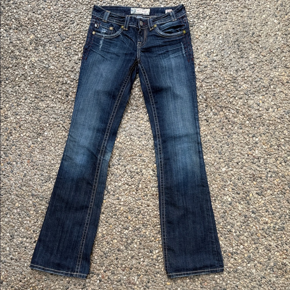 Women's Dark Blue Boot Cut Jeans